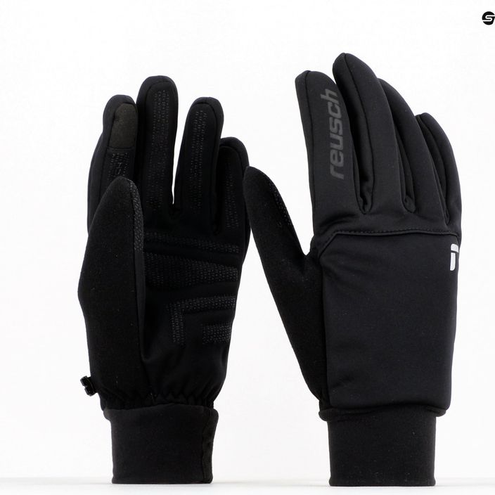Lyžařské rukavice Reusch Backcountry Touch-Tec černé 61/07/159 9