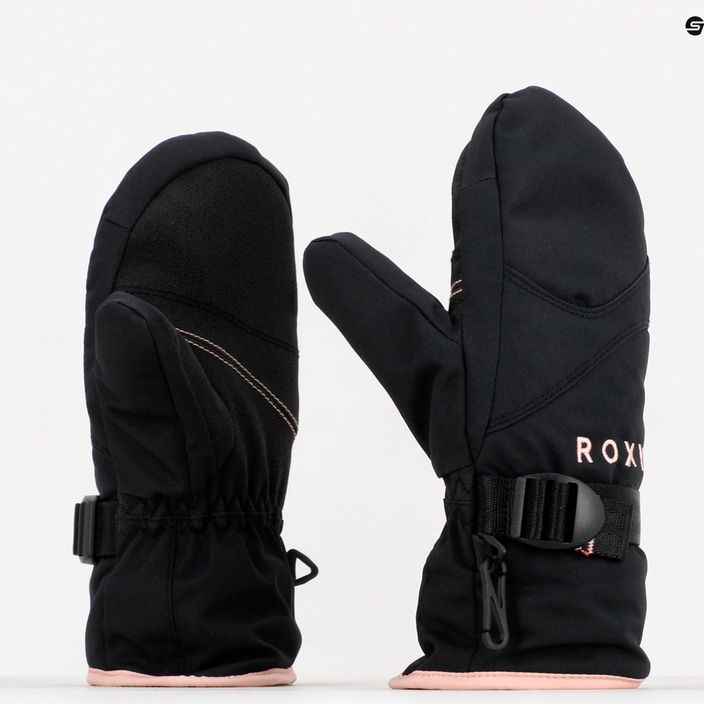 Dětské rukavice na snowboard ROXY Jetty Solid 2021 true black 6