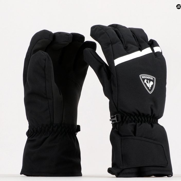 Pánské lyžařské rukavice Rossignol Perf black/white 8