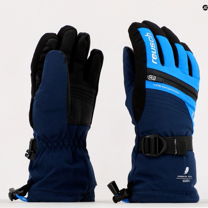 Dětské lyžařské rukavice Reusch Lando R-Tex XT modré 61/61/243 11