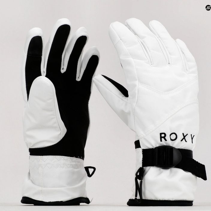 Dámské snowboardové rukavice ROXY Jetty Solid 2021 bright white 6