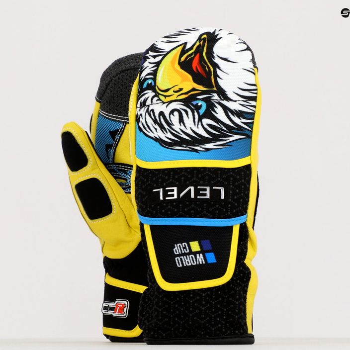 Level dětské lyžařské rukavice Worldcup CF Mitt žluté 4117JM.66 8