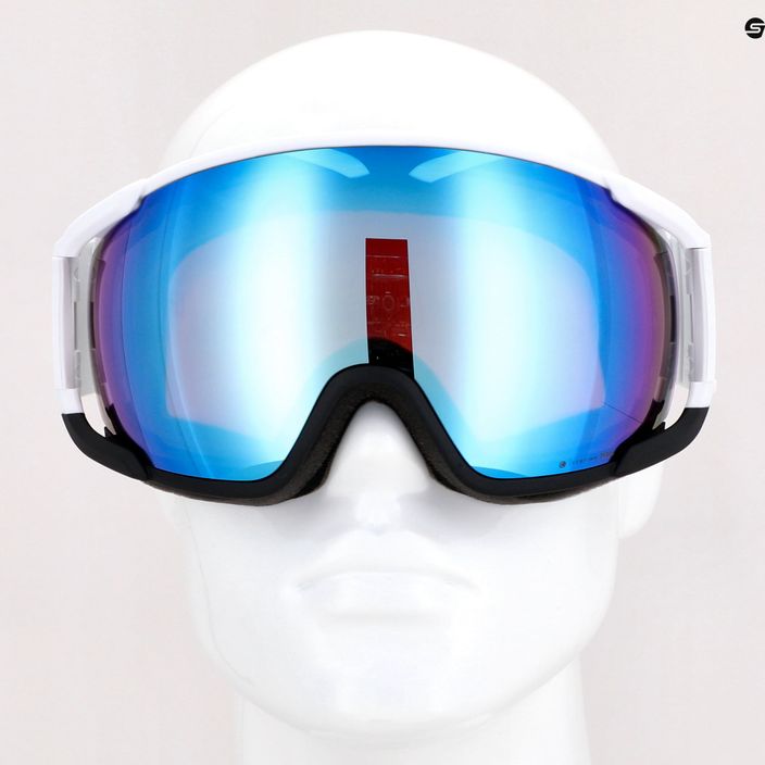 Lyžařské brýle POC Zonula Clarity Comp hydrogen white/uranium black/spektris blue 11