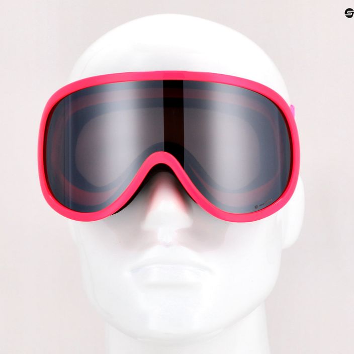 Dětské lyžařské brýle POC POCito Retina fluorescent pink/clarity pocito 11