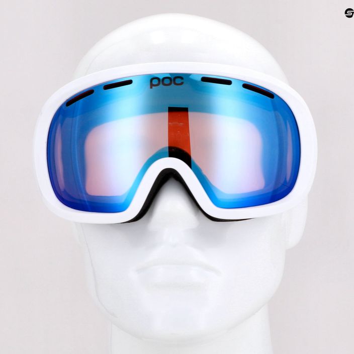 Lyžařské brýle POC Fovea Mid Clarity Photochromic hydrogen white/clarity photo light pink/sky blue 11