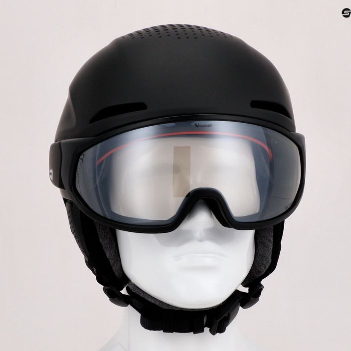 Lyžařská helma Alpina Alto V black matte 16