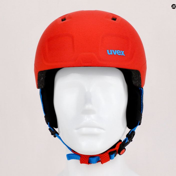 UVEX Heyya Pro lyžařská helma červená 56/6/253/1003 12