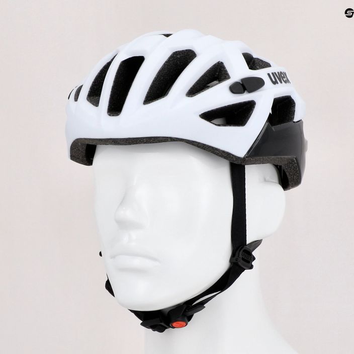 Městská cyklistická helma UVEX Race 7 bílá 410968 02 12