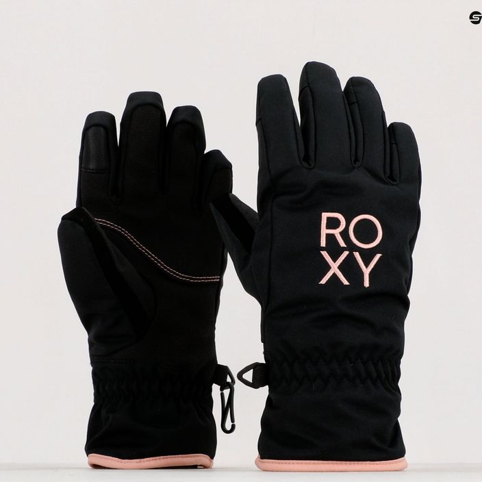 Dětské rukavice na snowboard ROXY Freshfields 2021 true black 8