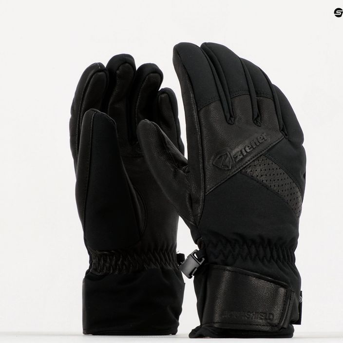 Pánské lyžařské rukavice ZIENER Getter AS AW black 221001 9