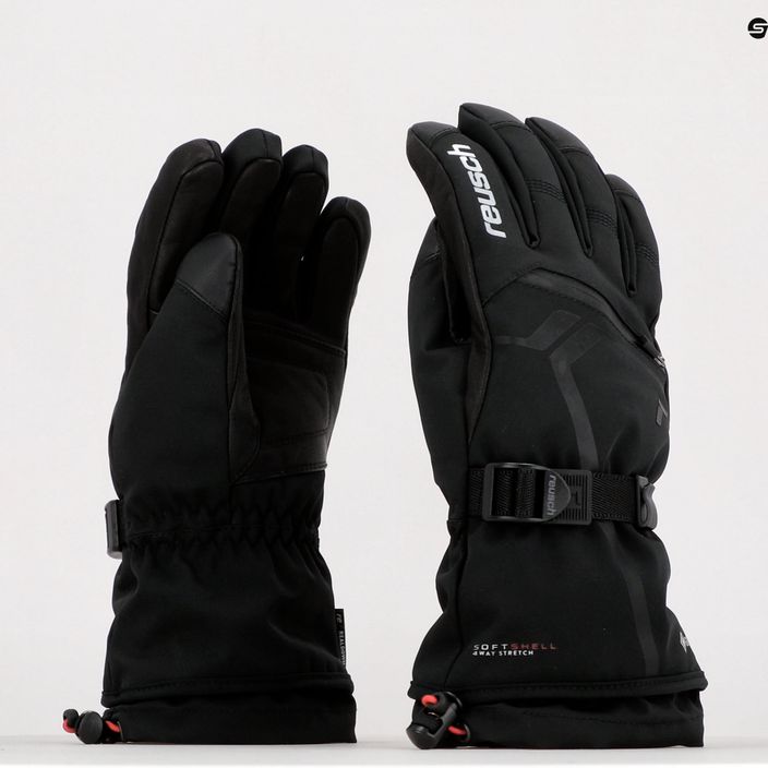 Lyžařské rukavice Reusch Down Spirit GTX černé 61/01/355 7
