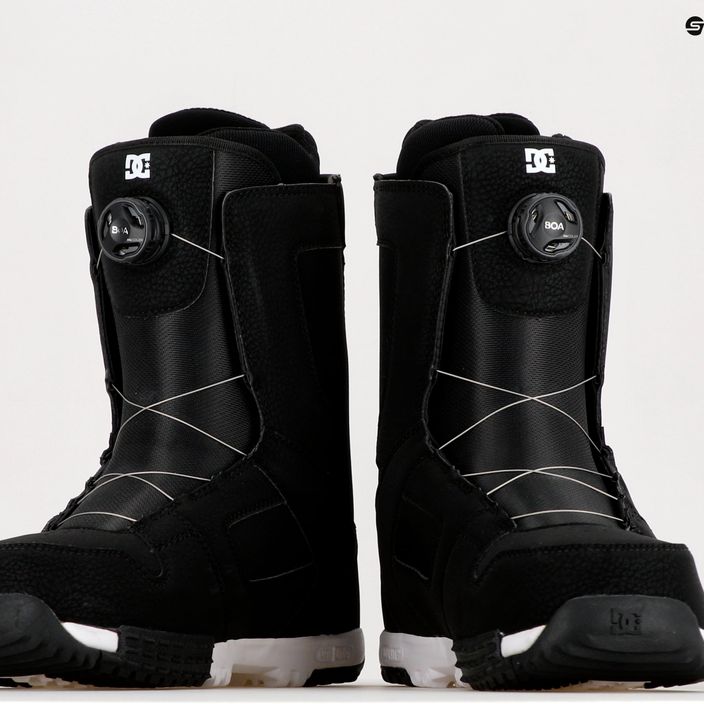 Pánské boty na snowboard DC Phase Boa Pro black/white 14