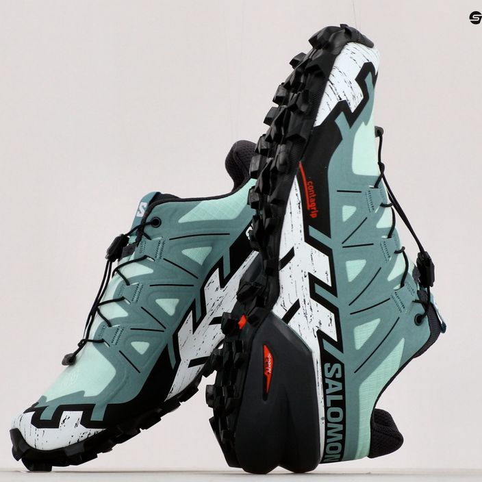 Dámské běžecké boty Salomon Speedrcross 6 zelená L41743100 13
