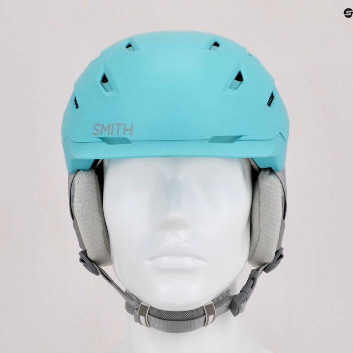 Lyžařská helma Smith Liberty green E00631 15