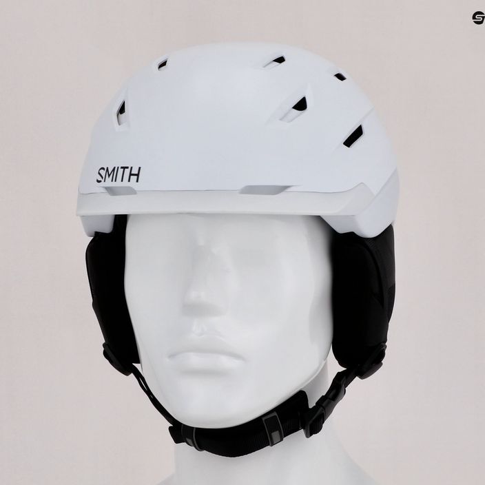 Lyžařská helma Smith Level bílá E00629 12