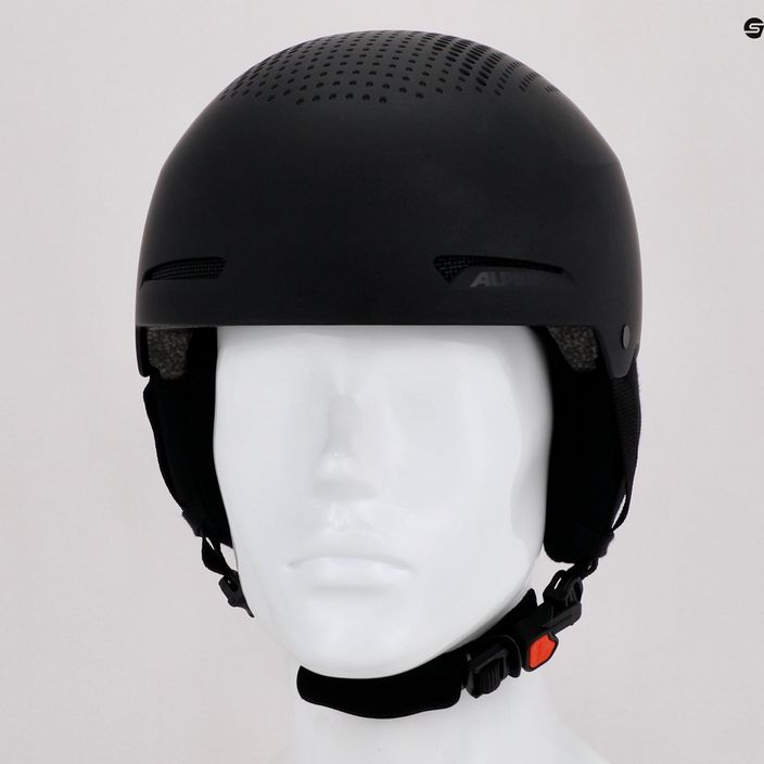 Lyžařská helma Alpina Arber black matte 13