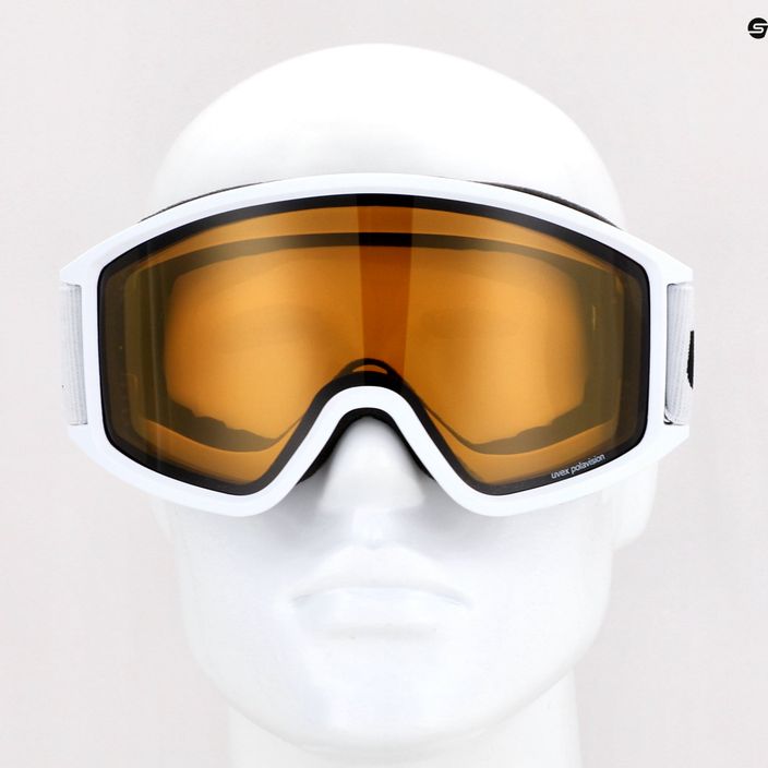 Lyžařské brýle UVEX G.gl 3000 P bílé 55/1/334/10 10