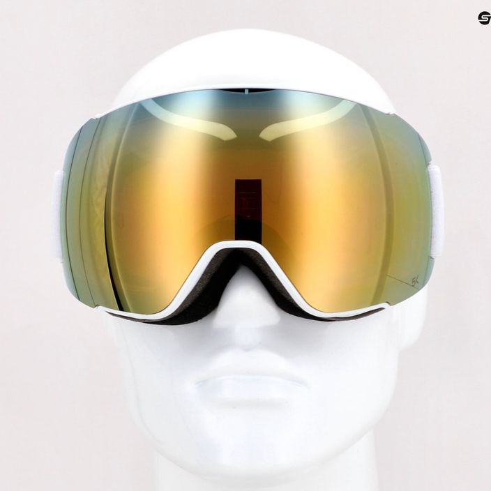 Lyžařské brýle HEAD Magnify 5K Gold Wcr + náhradní čočky S2/S1 gold 390831 11