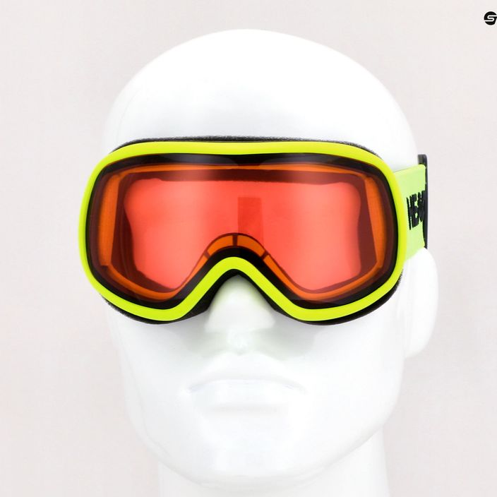 Dětské lyžařské brýle HEAD Ninja žluté 395420 9