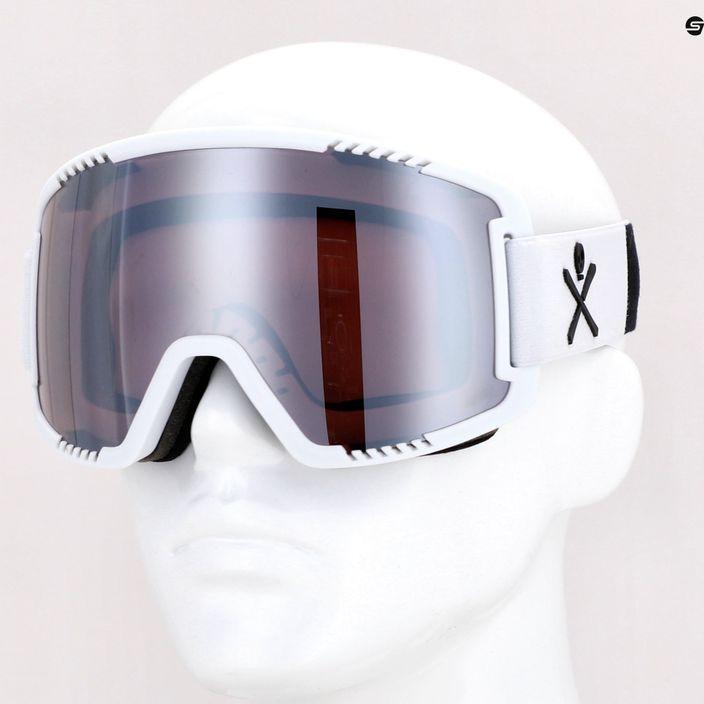 Lyžařské brýle HEAD Contex Pro 5K bílé 392631 10