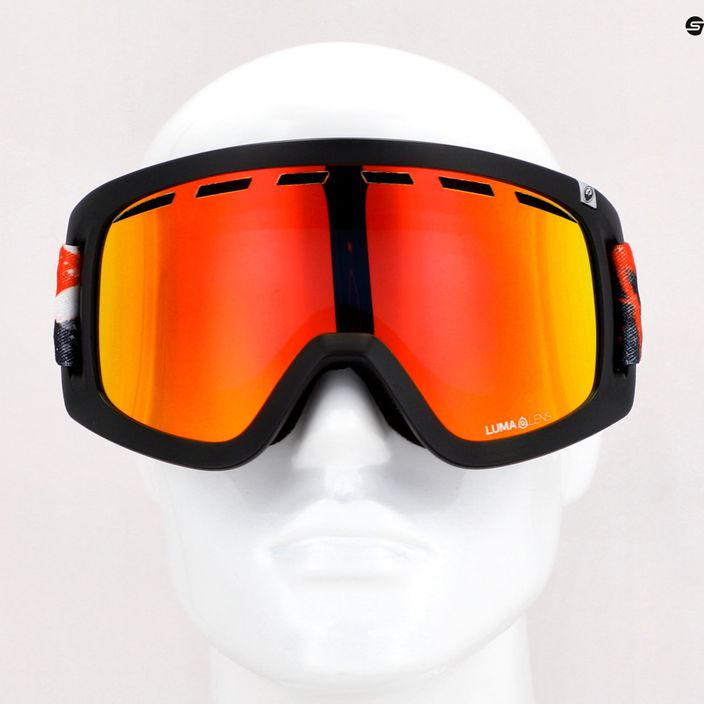 Lyžařské brýle Dragon D1 OTG Koi red 40461/6032642 12
