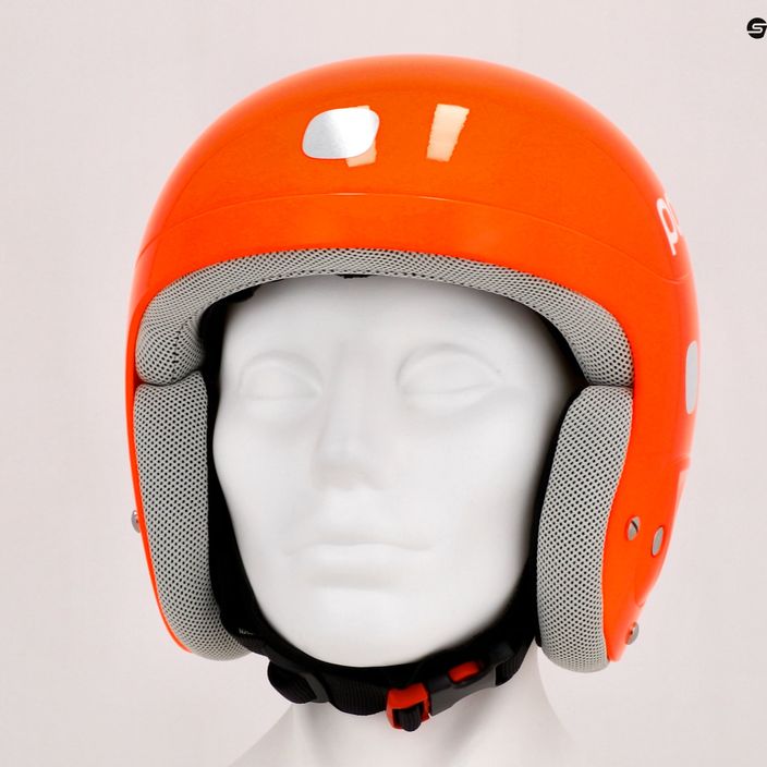 Dětské lyžařské helmy POC POCito Skull fluorescent orange 10