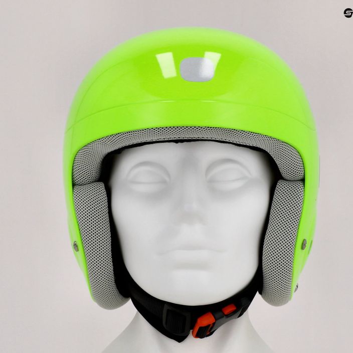 Dětské lyžařské helmy POC POCito Skull fluorescent yellow/green 11