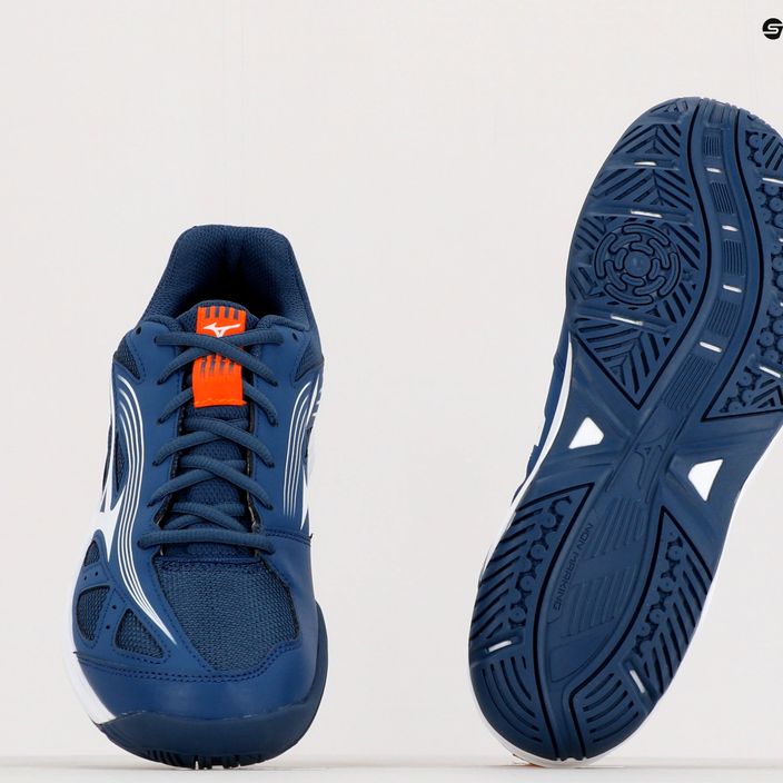 Volejbalové boty Mizuno Cyclone Speed 3 modrý-bílý V1GA218021 14