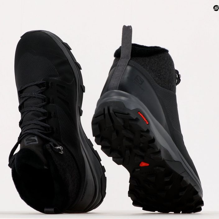 Dámské trekové boty Salomon Outsnap CSWP black L41110100 19