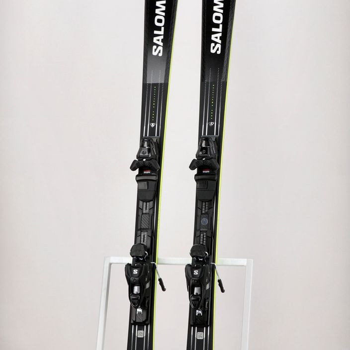 Sjezdové lyže Salomon S Max 8 + M10 černobílé L47055800 16