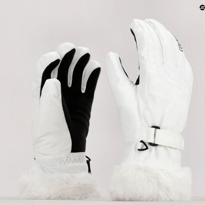 Dámské lyžařské rukavice Colmar bílý 5173R-1VC 7