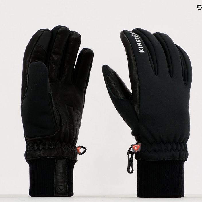 Lyžařské rukavice KinetiXx Meru černé 7019-420-01 8