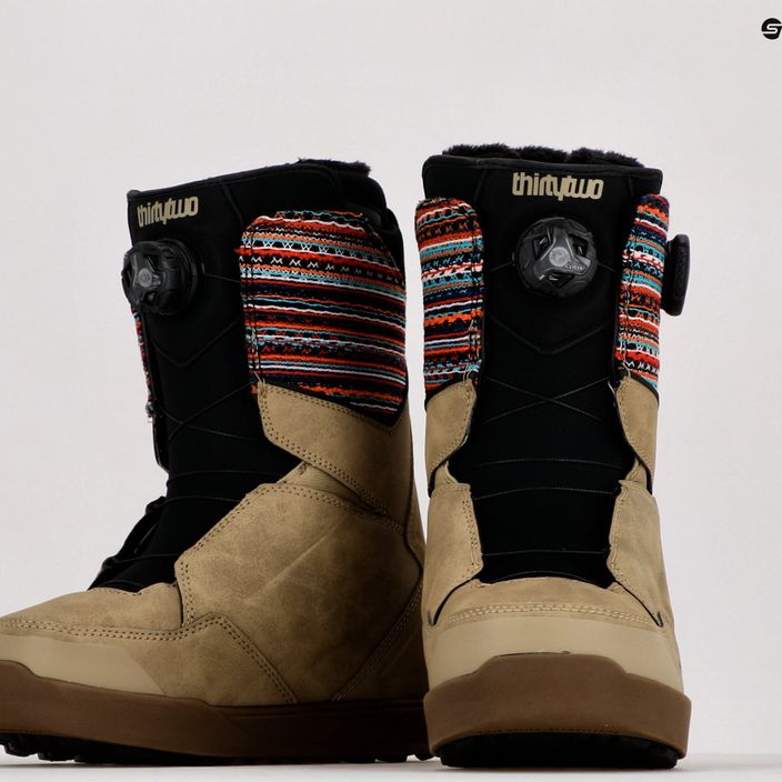Dámské snowboardové boty THIRTYTWO Lashed Double Boa W'S béžové 8205000207 11