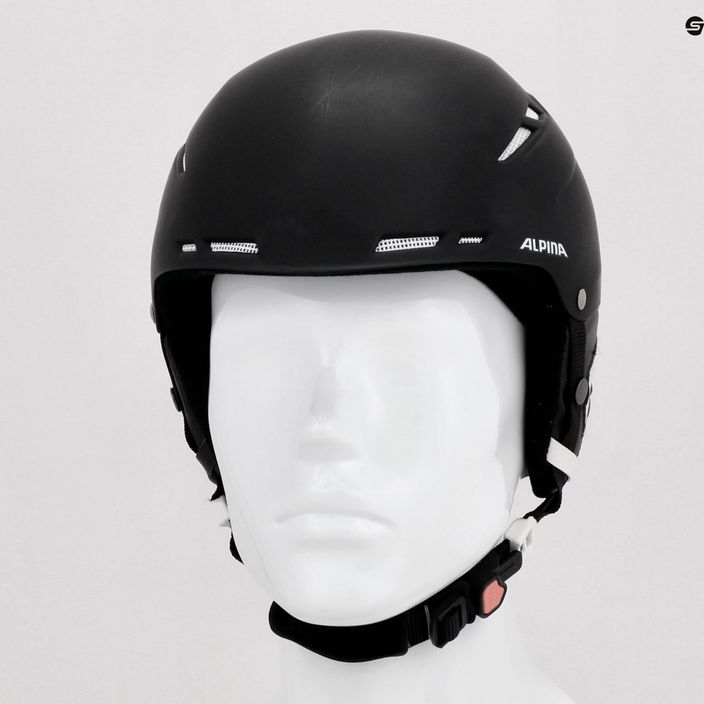 Lyžařská helma Alpina Biom black matte 9