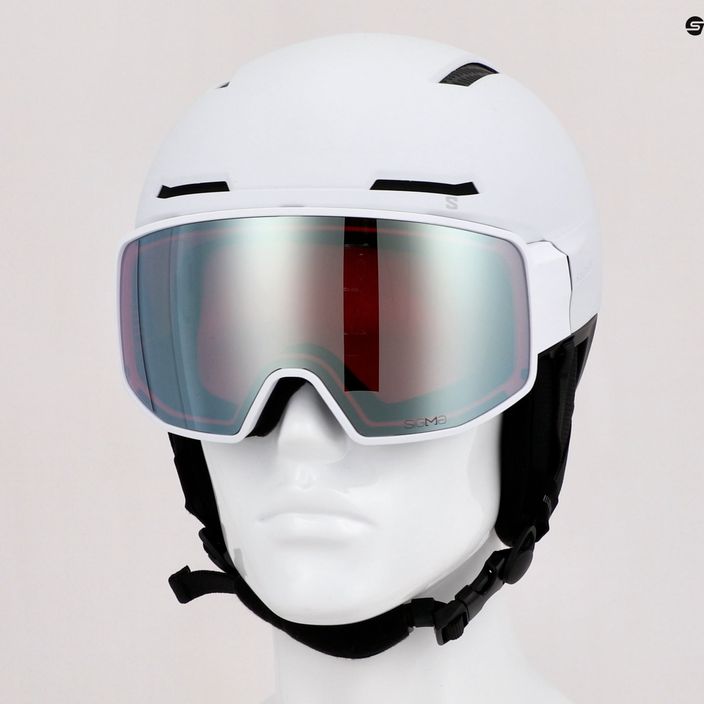 Lyžařská helma Salomon Driver Pro Sigma S3 bílá L47011800 18