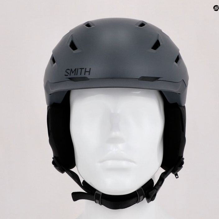Lyžařská helma Smith Level šedá E00629 13