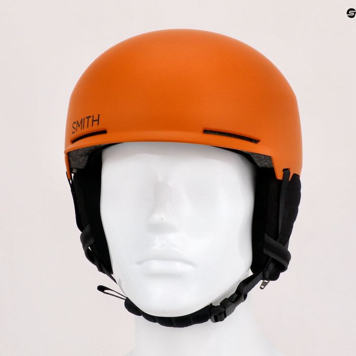 Lyžařská helma Smith Scout oranžová E00603 12