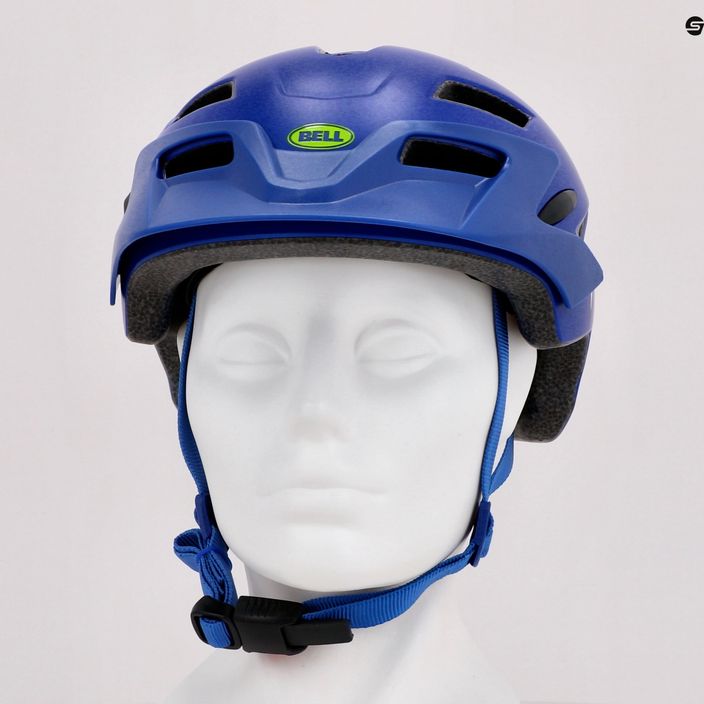 Dětská cyklistická helma BELL SIDETRACK T-Rex modrá BEL-7101819 9
