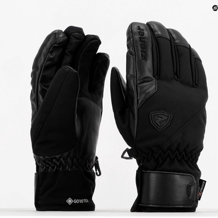 Pánské lyžařské rukavice ZIENER Genio Gtx Pr černé 801075.12 6