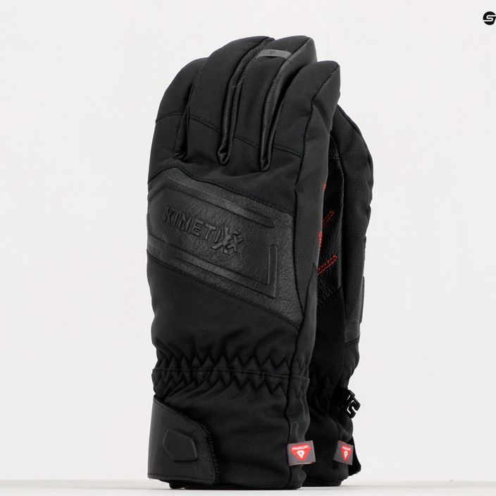 Pánské lyžařské rukavice KinetiXx Ben Ski Alpin černé 7019-220-01 7