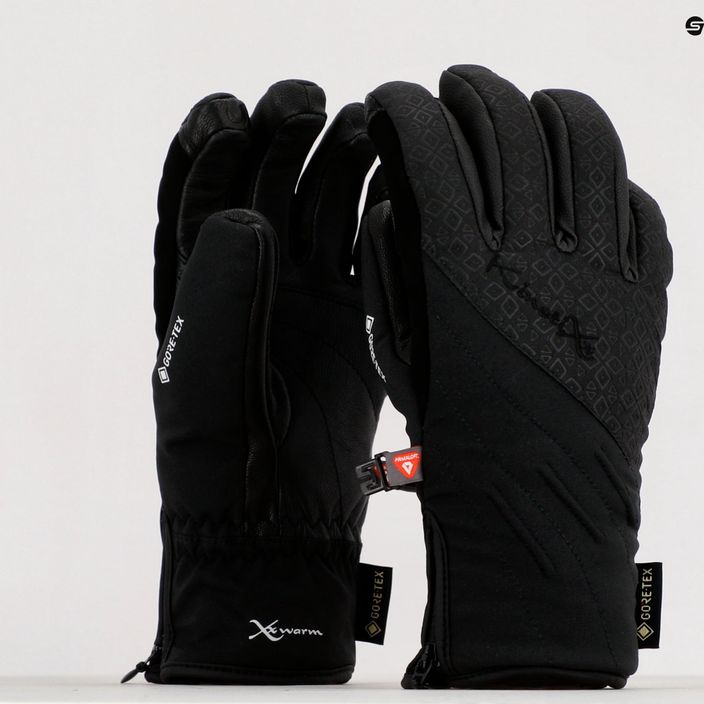 Dámské lyžařské rukavice KinetiXx Ashly Ski Alpin GTX černé 7019-150-01 7