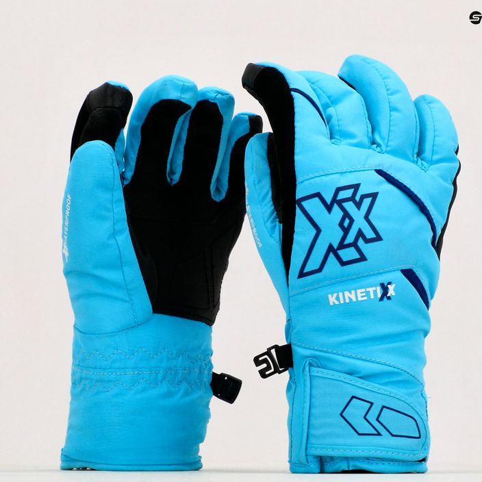 Dětské lyžařské rukavice KinetiXx Barny Ski Alpin světle modré 7020-600-11 9