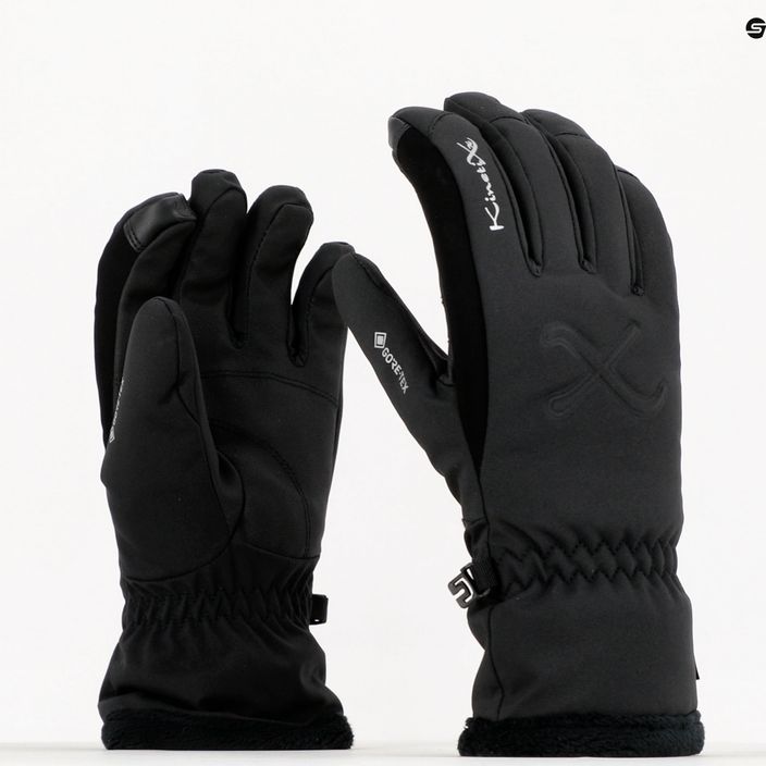 Dámské lyžařské rukavice KinetiXx Ada Ski Alpin GTX černé 7019-110-01 7