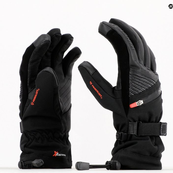 Pánské lyžařské rukavice KinetiXx Bob Ski Alpin černé 7020-230-01 6