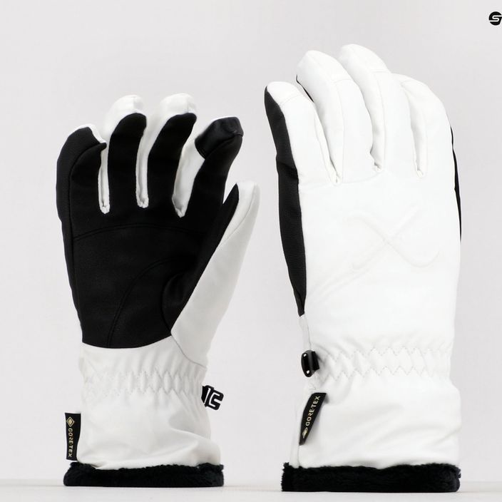 Dámské lyžařské rukavice KinetiXx Ada Ski Alpin GTX bílé 7019-110-02 7