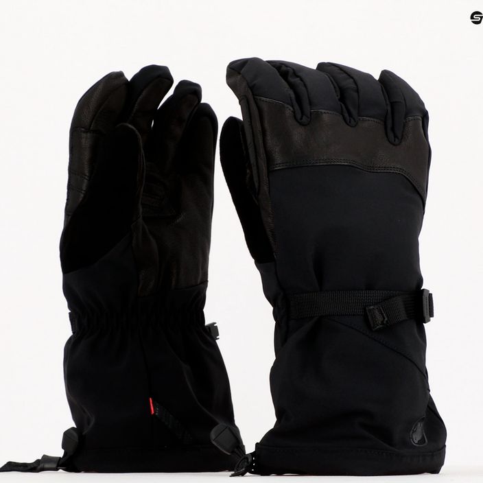 Trekingové rukavice Mammut Masao 3 v 1 černé 1190-00310-0001-1100 14
