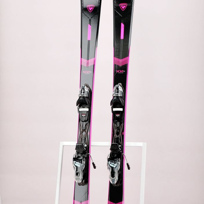 Dámské sjezdové lyže Rossignol Nova 2S + Xpress W 10 GW black/pink 12