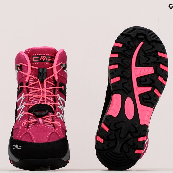 CMP Rigel Mid dětské trekové boty růžové 3Q12944 13