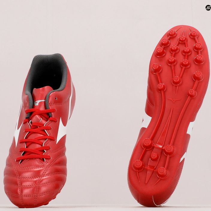 Fotbalové boty Mizuno Monarcida II Sel AG červené P1GA222660 12