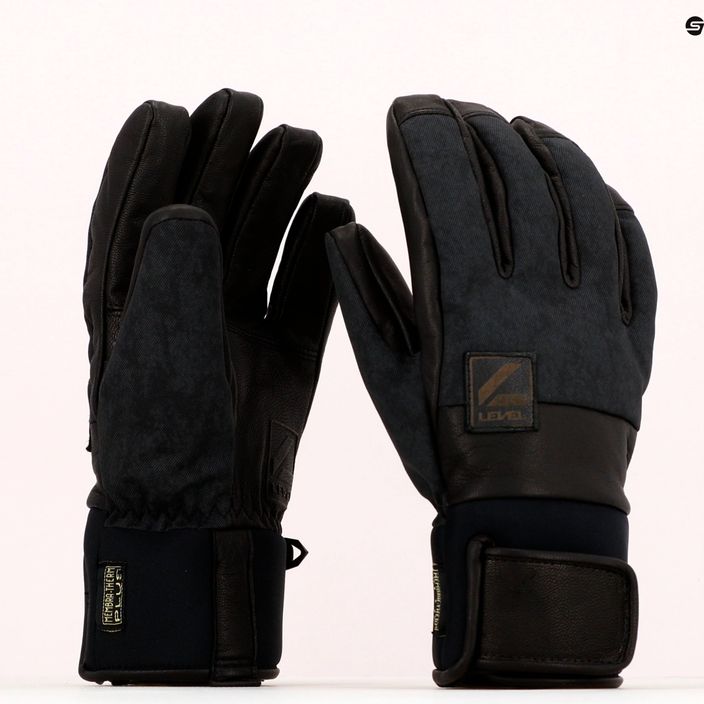 Pánské snowboardové rukavice Level Rover černé 2220 7